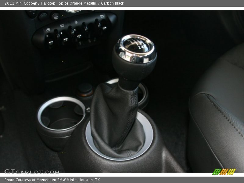  2011 Cooper S Hardtop 6 Speed Manual Shifter