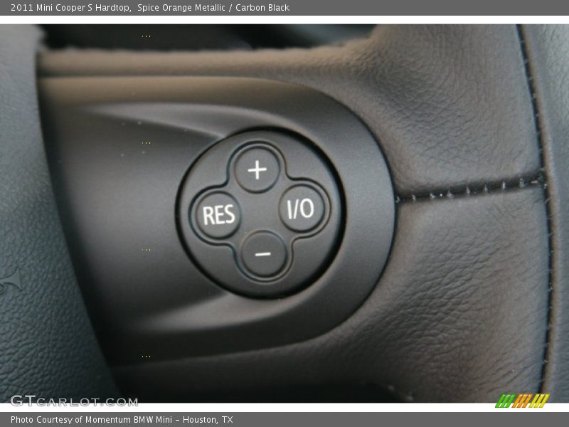 Spice Orange Metallic / Carbon Black 2011 Mini Cooper S Hardtop