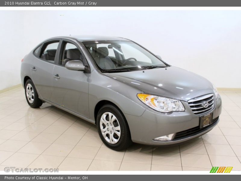 Carbon Gray Mist / Gray 2010 Hyundai Elantra GLS