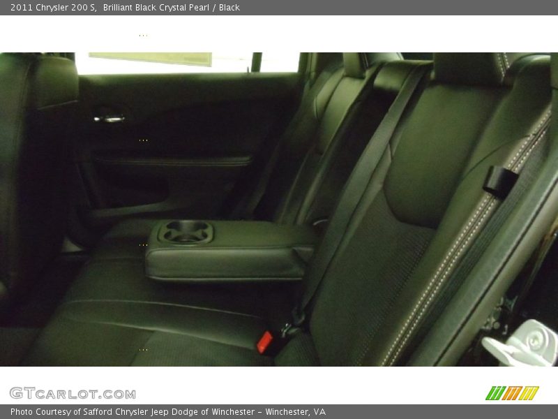 Brilliant Black Crystal Pearl / Black 2011 Chrysler 200 S