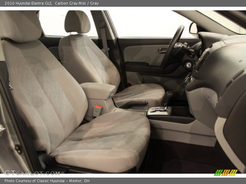 Carbon Gray Mist / Gray 2010 Hyundai Elantra GLS
