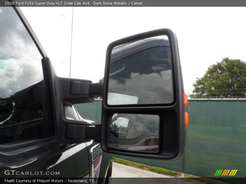Dark Stone Metallic / Camel 2008 Ford F250 Super Duty XLT Crew Cab 4x4