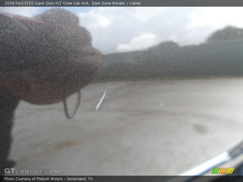 Dark Stone Metallic / Camel 2008 Ford F250 Super Duty XLT Crew Cab 4x4