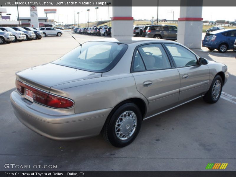 Light Sandrift Metallic / Taupe 2001 Buick Century Custom