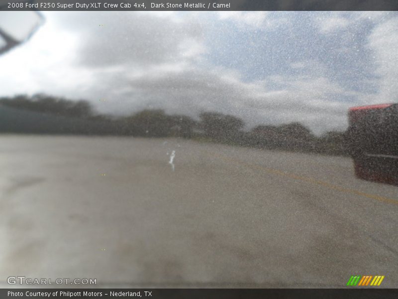 Dark Stone Metallic / Camel 2008 Ford F250 Super Duty XLT Crew Cab 4x4