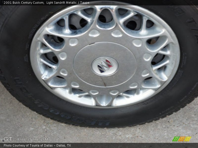 Light Sandrift Metallic / Taupe 2001 Buick Century Custom
