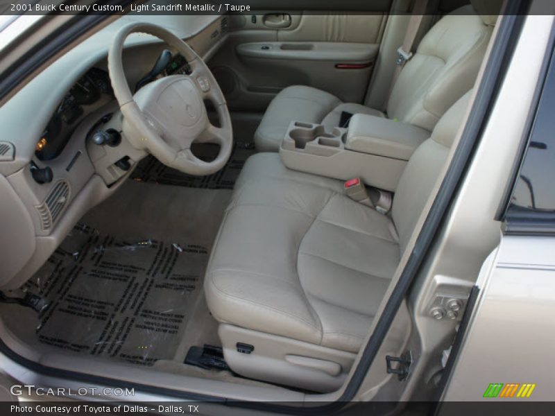Light Sandrift Metallic / Taupe 2001 Buick Century Custom