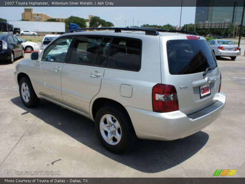 Millenium Silver Metallic / Ash Gray 2007 Toyota Highlander