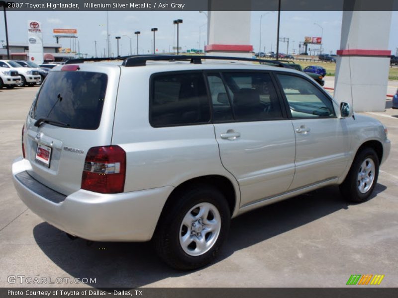 Millenium Silver Metallic / Ash Gray 2007 Toyota Highlander