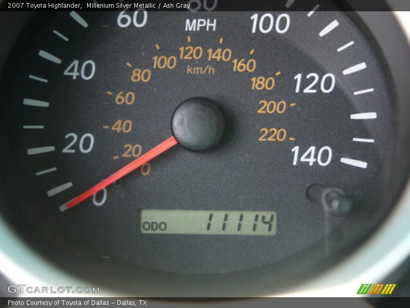 Millenium Silver Metallic / Ash Gray 2007 Toyota Highlander