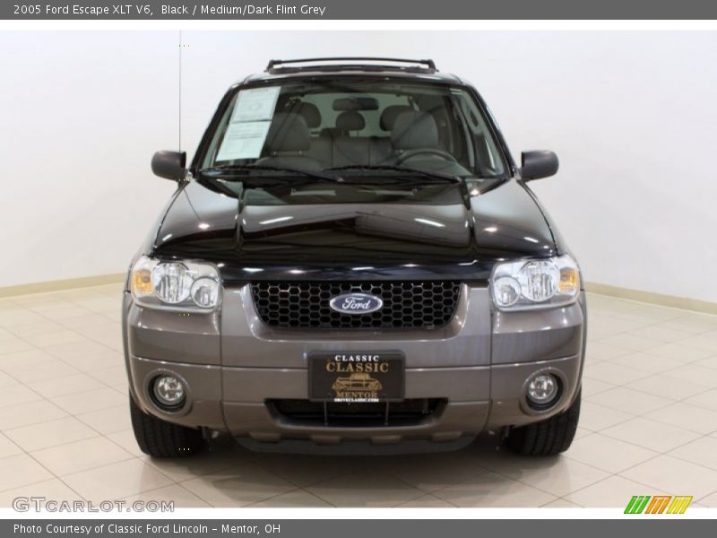 Black / Medium/Dark Flint Grey 2005 Ford Escape XLT V6
