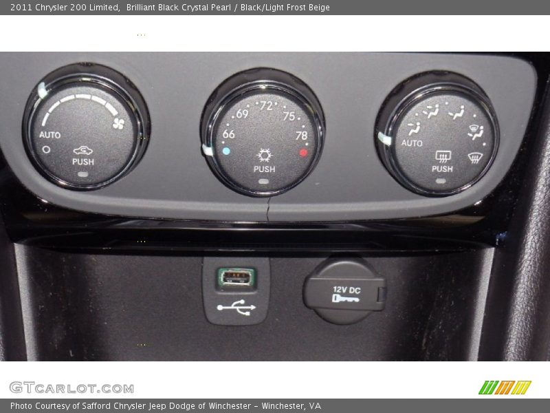 Controls of 2011 200 Limited