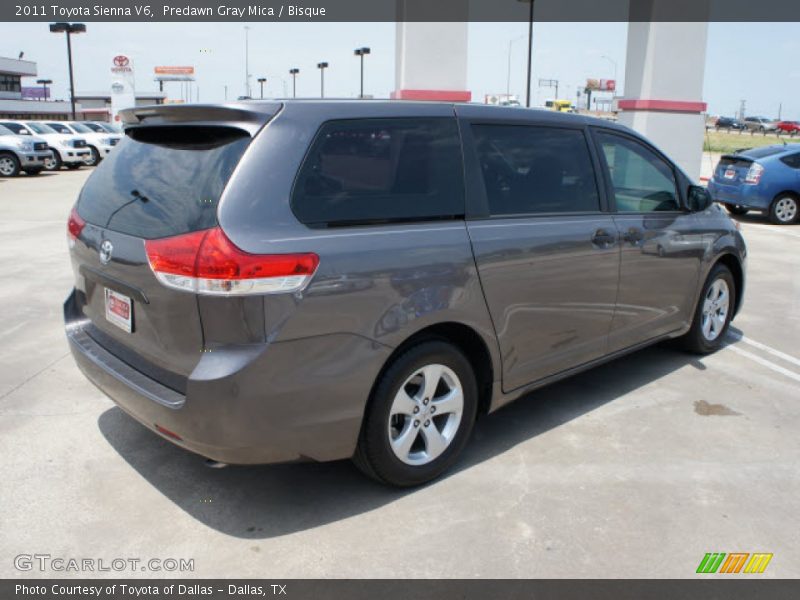 Predawn Gray Mica / Bisque 2011 Toyota Sienna V6