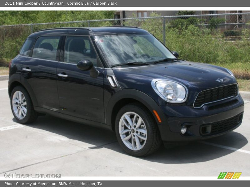 Cosmic Blue / Carbon Black 2011 Mini Cooper S Countryman