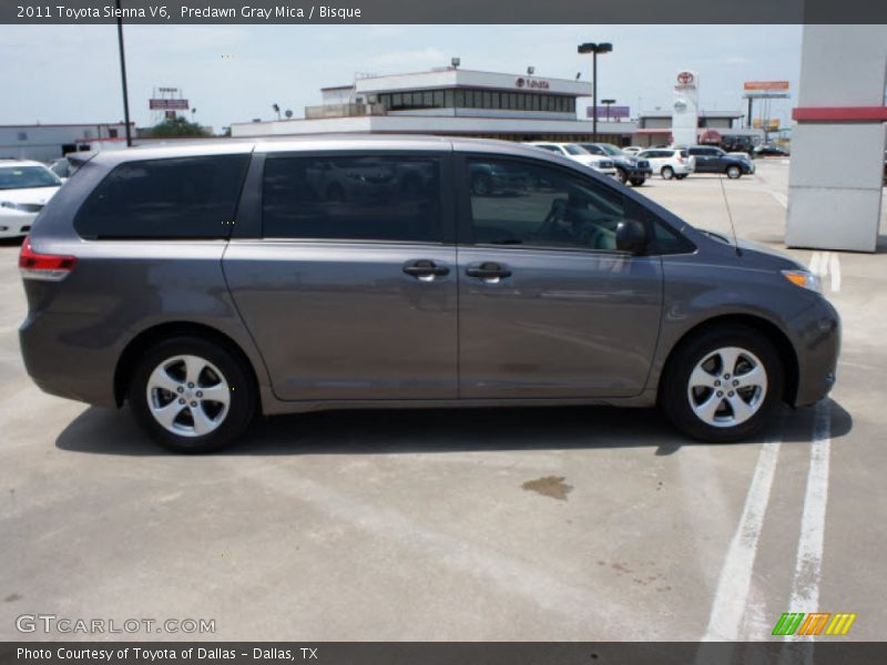 Predawn Gray Mica / Bisque 2011 Toyota Sienna V6