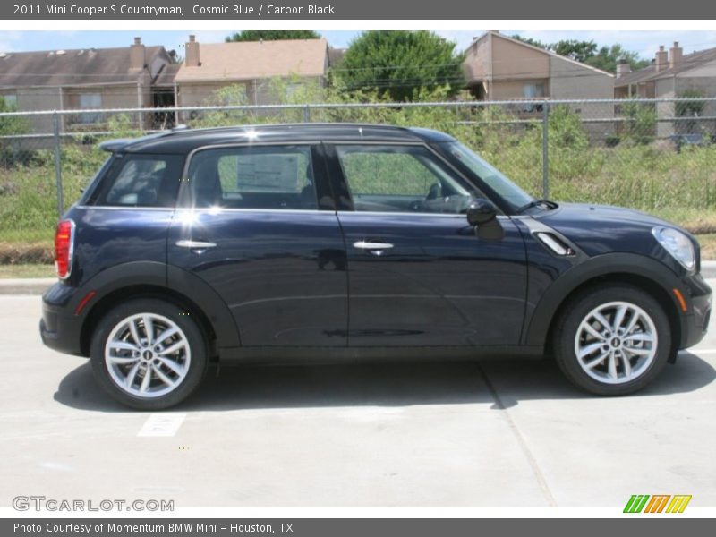 Cosmic Blue / Carbon Black 2011 Mini Cooper S Countryman