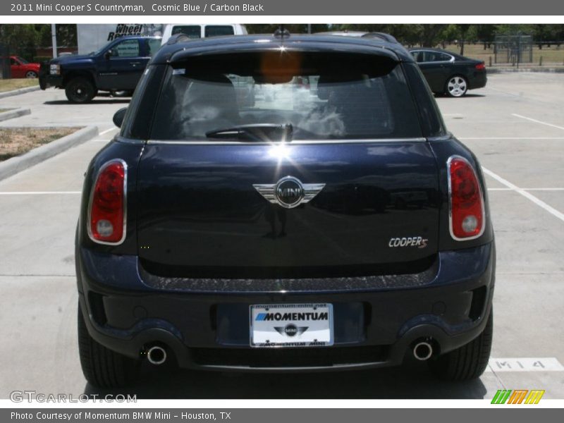 Cosmic Blue / Carbon Black 2011 Mini Cooper S Countryman