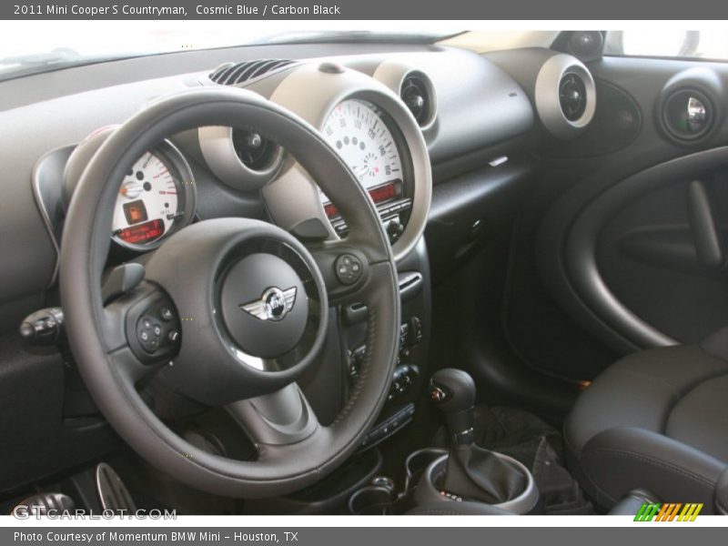 Cosmic Blue / Carbon Black 2011 Mini Cooper S Countryman