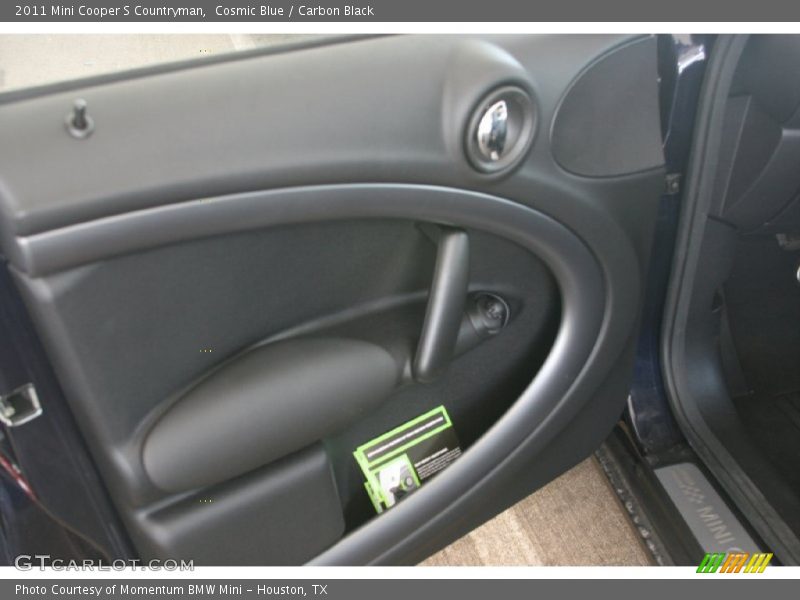 Cosmic Blue / Carbon Black 2011 Mini Cooper S Countryman