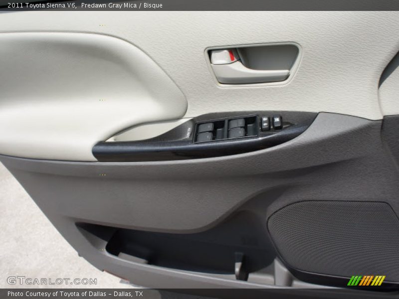 Predawn Gray Mica / Bisque 2011 Toyota Sienna V6