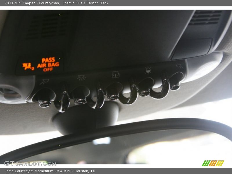 Cosmic Blue / Carbon Black 2011 Mini Cooper S Countryman