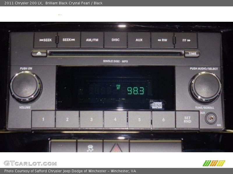 Controls of 2011 200 LX
