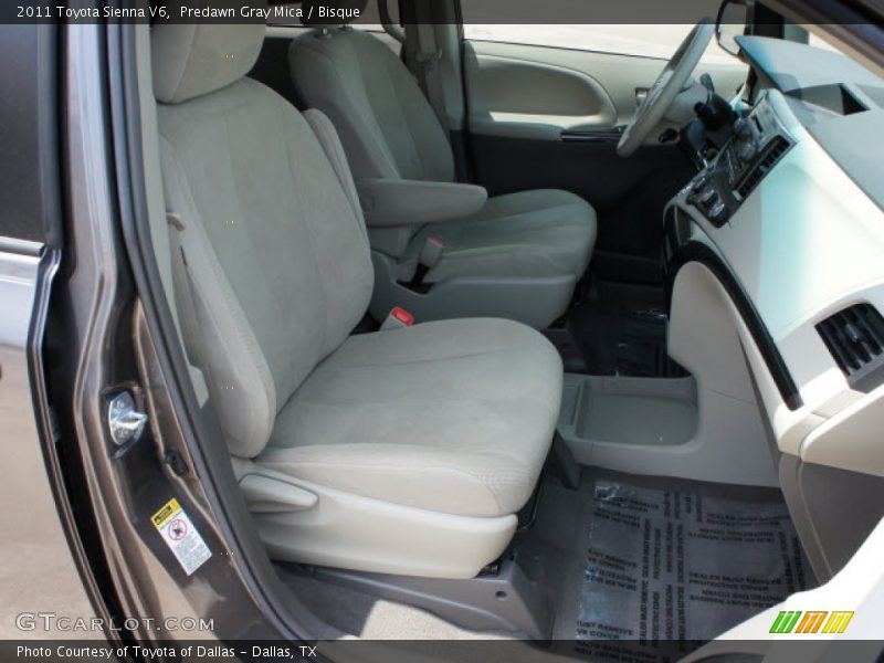 Predawn Gray Mica / Bisque 2011 Toyota Sienna V6