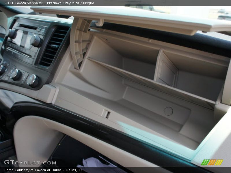 Predawn Gray Mica / Bisque 2011 Toyota Sienna V6