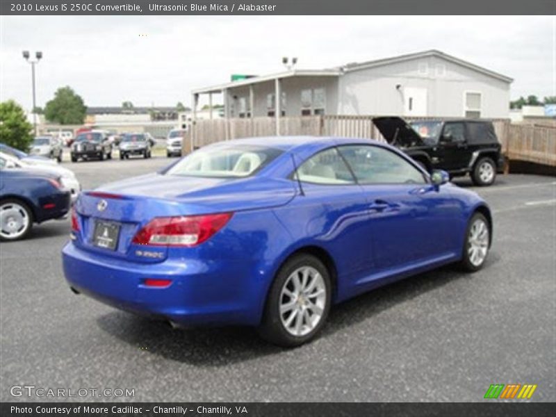 Ultrasonic Blue Mica / Alabaster 2010 Lexus IS 250C Convertible