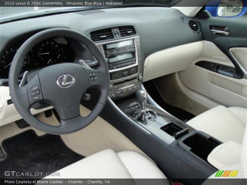 Ultrasonic Blue Mica / Alabaster 2010 Lexus IS 250C Convertible