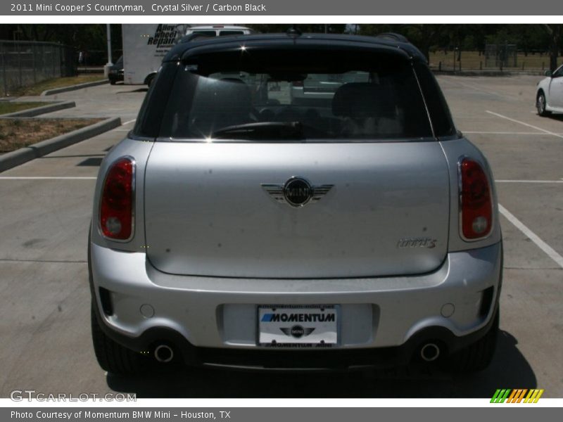 Crystal Silver / Carbon Black 2011 Mini Cooper S Countryman
