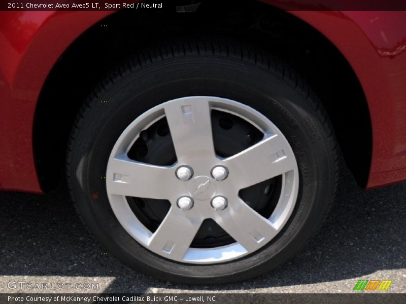 Sport Red / Neutral 2011 Chevrolet Aveo Aveo5 LT