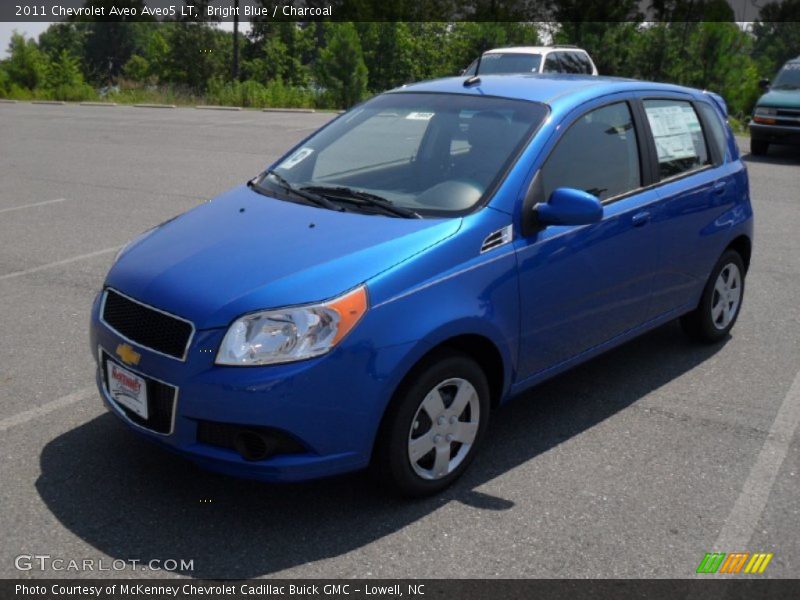 Bright Blue / Charcoal 2011 Chevrolet Aveo Aveo5 LT