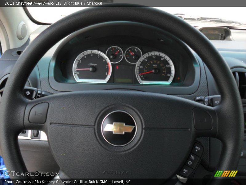 Bright Blue / Charcoal 2011 Chevrolet Aveo Aveo5 LT