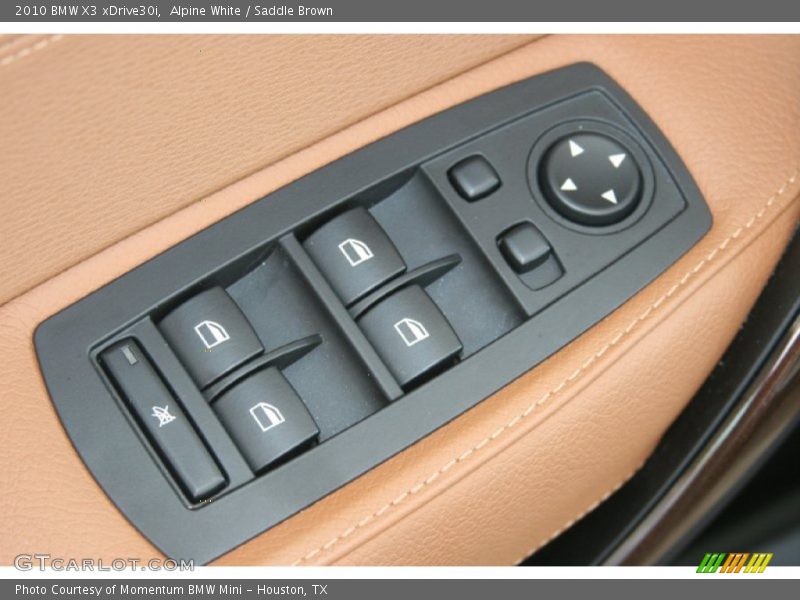 Alpine White / Saddle Brown 2010 BMW X3 xDrive30i