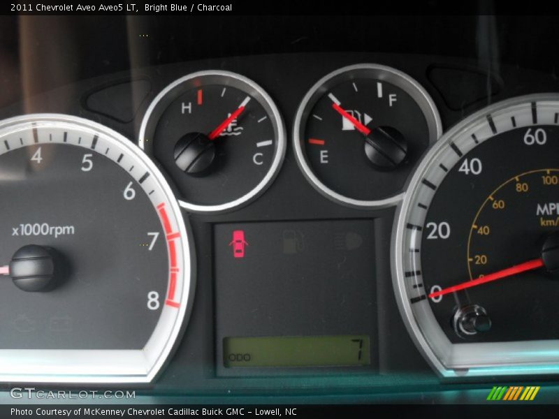Bright Blue / Charcoal 2011 Chevrolet Aveo Aveo5 LT