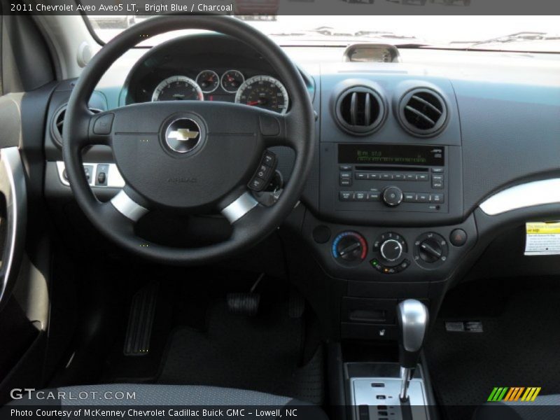 Bright Blue / Charcoal 2011 Chevrolet Aveo Aveo5 LT