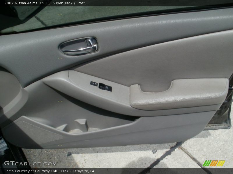 Super Black / Frost 2007 Nissan Altima 3.5 SE