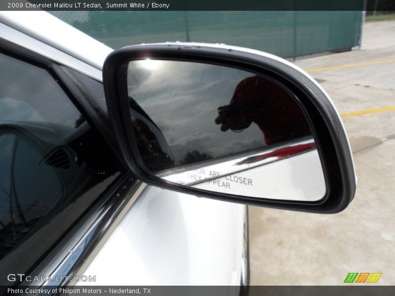 Summit White / Ebony 2009 Chevrolet Malibu LT Sedan