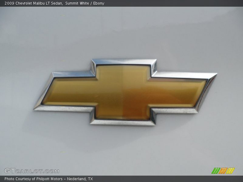 Summit White / Ebony 2009 Chevrolet Malibu LT Sedan