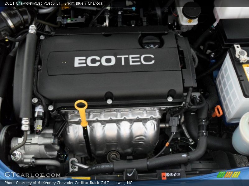Bright Blue / Charcoal 2011 Chevrolet Aveo Aveo5 LT