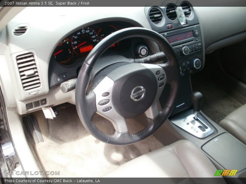 Super Black / Frost 2007 Nissan Altima 3.5 SE