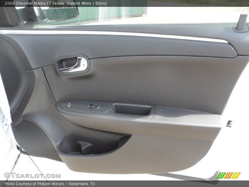 Summit White / Ebony 2009 Chevrolet Malibu LT Sedan
