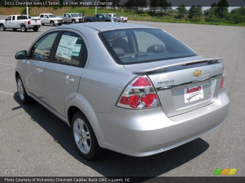 Ice Silver Metallic / Charcoal 2011 Chevrolet Aveo LT Sedan