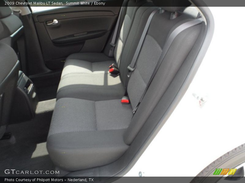 Summit White / Ebony 2009 Chevrolet Malibu LT Sedan