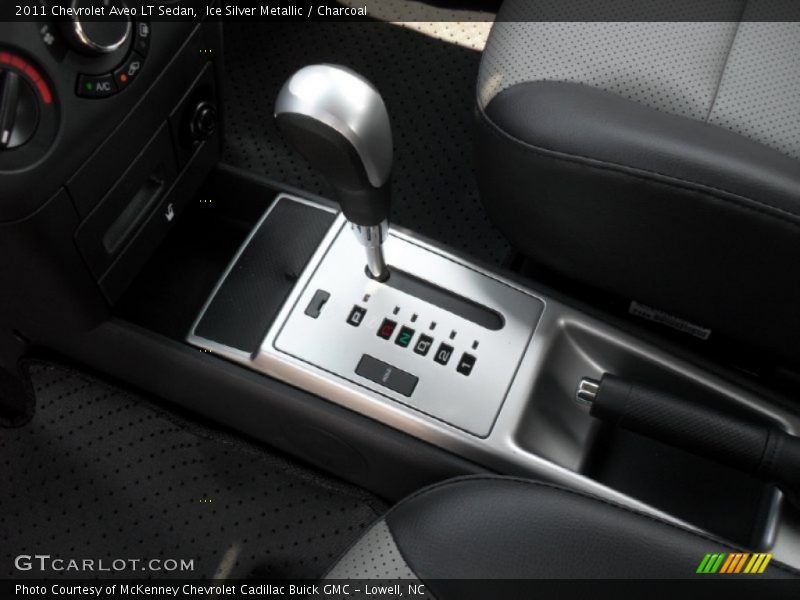 Ice Silver Metallic / Charcoal 2011 Chevrolet Aveo LT Sedan
