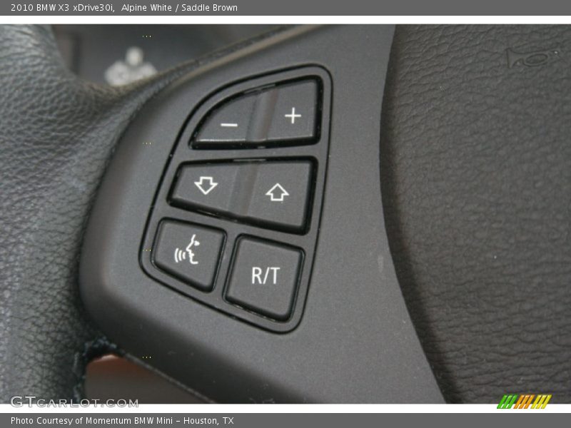 Alpine White / Saddle Brown 2010 BMW X3 xDrive30i