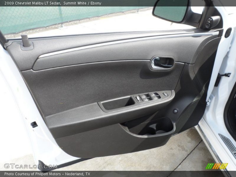 Summit White / Ebony 2009 Chevrolet Malibu LT Sedan