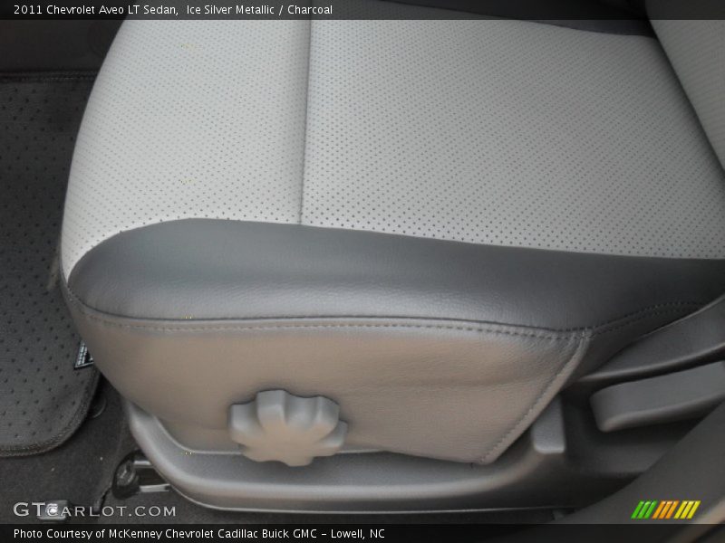 Ice Silver Metallic / Charcoal 2011 Chevrolet Aveo LT Sedan