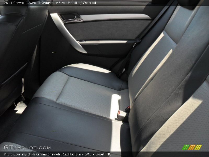 Ice Silver Metallic / Charcoal 2011 Chevrolet Aveo LT Sedan